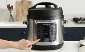puodai 14 lt - Crock-Pot CSC062X Turbo Express Juodas (Black) - 10 nuotrauka