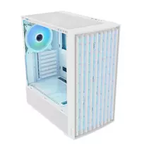 korpusai atx argb - Modecom Breeze ARGB Flow Balta (White) - 3 nuotrauka