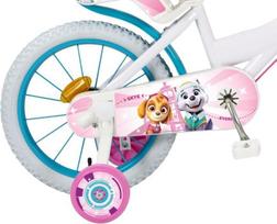 paw patrol senukai - Vaikiškas dviratis Toimsa Paw Patrol Gril 1681, mėlynas/baltas/rožinis, 16" - 5 nuotrauka