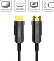 optinis hdmi - UNITEK OPTIC HDMI CABLE 2.0 AOC 4K 60HZ 10M - 3 nuotrauka