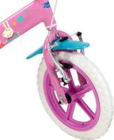 papildomas dviraciui - Vaikiškas dviratis 12" Peppa Pig pink 1195 Pink TOIMSA - 5 nuotrauka