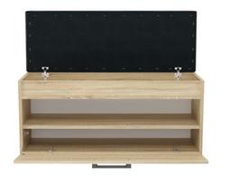 azuolo batu deze - Top E Shop Batų dėžė Parma, ąžuolo (Sonoma Oak) - 3 nuotrauka