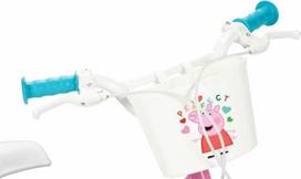 papildomas dviraciui - Toimsa 16 colių Peppa Pig vaikiškas rožinis dviratis 1695 - 5 nuotrauka