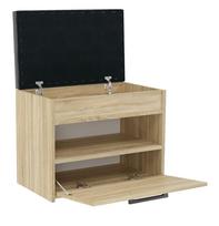 batu lentyna - Topeshop PARMA MINI SONOMA batų dėžė Uždaras Sonomos ąžuolas - 4 nuotrauka
