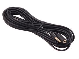 kabelis 3.5mm audio 5m - Hama Cable 3.5mm / 3.5mm Black 5m - 3 nuotrauka
