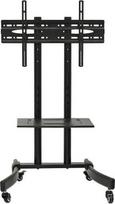 senukai televizoriai - Maclean MC-739 Televizoriaus stovas, profesionalus, ant ratų, 32-65", max. 40kg, Juodas (Black) - 2 nuotrauka