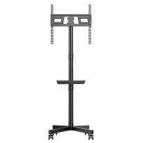 tv laikiklis ratuku - Maclean MC-949 TV vežimėlis, profesionalus, 32-55", ant ratukų, maks. 25 kg - 7 nuotrauka