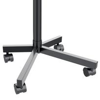 tv laikiklis ratuku - Maclean MC-949 TV vežimėlis, profesionalus, 32-55", ant ratukų, maks. 25 kg - 8 nuotrauka