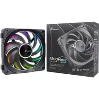 120mm fan - Seasonic MagFlow 120 ARGB Case Fan - 2 nuotrauka