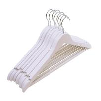 Nord Clean Medinės pakabos su skersiniu, baltos, 8 vnt.