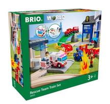 Brio traukinio bėgių rinkinys Gelbėjimo komanda, 36025