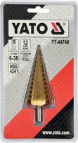 23 mm graztas metalui - Pakopinis grąžtas Yato YT-44740; 6-38 mm - 3 nuotrauka