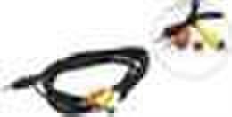 3.5mm to 3.5mm - Gembird 3.5 mm 4-pin To RCA Cable 2m - 2 nuotrauka