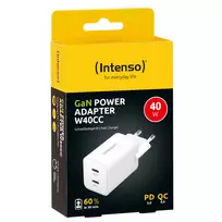 adapter 40w - POWER ADAPTER 2XUSB-C GAN/7804012 INTENSO - 3 nuotrauka