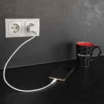 type c pakrovejas - CHARGER WALL 20W/73410 LINDY - 3 nuotrauka