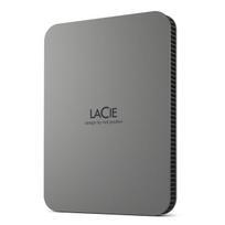 external hdd - External HDD|LACIE|Mobile Drive Secure|STLR2000400|2TB|USB-C|USB 3.2|Colour Space Gray|STLR2000400 - 6 nuotrauka