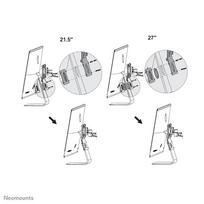 100 veses 100 - NEWSTAR VESA CONVERSION PLATE - APPLE MAC TO VESA 75X75 - SILVER - 6 nuotrauka