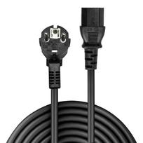 maitinimo laidas c13 0.5m - CABLE POWER SCHUKO TO IEC C13/5M 30337 LINDY - 2 nuotrauka