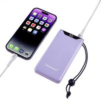 10000 power bank - Intenso F10000, 10000mAh, violetinė - 5 nuotrauka