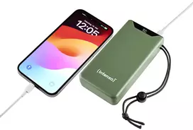 power bank 20000mah - Intenso F20000 Green, 20000mAh, QC3.0, 20W - 2 nuotrauka