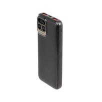 10000 power bank - RivaCase VA2511, 10000mAh, 20W, USB-C, LCD, juodas (black) - 4 nuotrauka