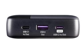 140w usb c - Intenso HE25000 25000mAh 140W Juoda (Black) / Pilka (Grey) - 5 nuotrauka