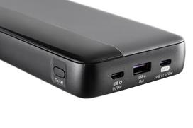 140w usb c - Intenso HE25000 25000mAh 140W Juoda (Black) / Pilka (Grey) - 7 nuotrauka