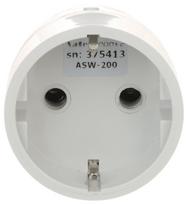 ismanieji lizdai - SMART HOME SOCKET ABAX2/TYPE-F ASW-200F SATEL - 4 nuotrauka