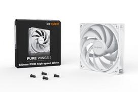 120mm fan - be quiet! Pure Wings 3 120mm PWM High-Speed White - 4 nuotrauka