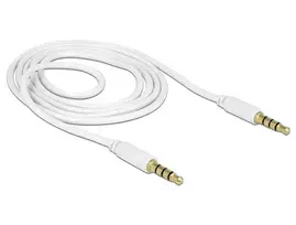 3.5 mm kistukas - Delock Stereo Cable Stereo / Stereo White 1m - 2 nuotrauka
