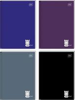 Sąsiuvinis kietu viršeliu INTERDRUK ONE COLOR A5, 96 lapai, langeliais