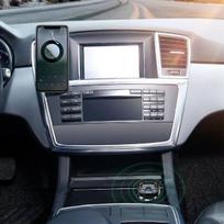 fm transmitter - Baseus S-09A FM siųstuvas su automobiliniu įkrovikliu 2xUSB Juodas (Black) - 2 nuotrauka