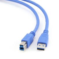 usb 3.0 to usb 3.0 cable - Gembird Cable USB to USB Blue 0.5m - 4 nuotrauka
