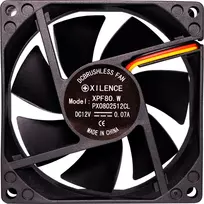 80mm ventiliatorius - CASE FAN 80MM/XF034 XILENCE - 3 nuotrauka