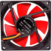 3pin fan - CASE FAN 80MM REDWING 3PIN+4P/12V XF037 XILENCE - 3 nuotrauka