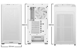 pure base 501 airflow - Be Quiet! Pure Base 501 Airflow Window White (Baltas) - 10 nuotrauka