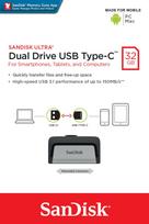 usb atmintukai 32gb - SANDISK USB-C  32GB (SDDDC2-032G-G46) - 2 nuotrauka