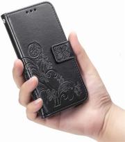 galaxy a35 5g - Reach Flower Book Samsung Galaxy A35 5G Juodas (Black) - 2 nuotrauka