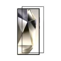 samsung s24 apsauginis stiklas - LCD apsauginis stikliukas 2.5D Tellos Samsung S928 S24 Ultra juodas - 2 nuotrauka