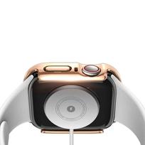 apple watch 7 45mm apsauginis stiklas - LCD apsauginis stikliukas/dėklas Dux Ducis Hamo Apple Watch 45mm rožinis - 3 nuotrauka
