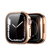 apple watch 7 45mm apsauginis stiklas - LCD apsauginis stikliukas/dėklas Dux Ducis Hamo Apple Watch 45mm rožinis - 5 nuotrauka