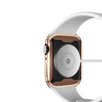 dux ducis apple watch - LCD apsauginis stikliukas/dėklas Dux Ducis Samo Apple Watch 45mm rožinis - 3 nuotrauka
