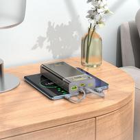 power bank type c 20000mah - Hoco J104A Discovery Edition 20000mAh Pilka (Gray) - 3 nuotrauka
