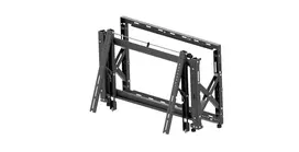 lg televizoriaus stovas - EDBAK  Wall mount  70-98 "  Maximum weight (capacity) 130 kg  Black - 3 nuotrauka