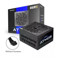psu 850w - CHIEFTEC ATMOS 850W 80PLUS GOLD PCIe PSU | CPX-850FC - 5 nuotrauka