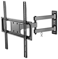 laikiklis 55 coliu televizoriui - Laikiklis Goobay | TV Wall Mount Basic | FULLMOTION (M) | Wall mount | Black - 2 nuotrauka