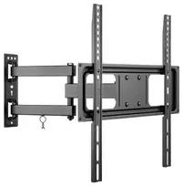 laikiklis 55 coliu televizoriui - Laikiklis Goobay | TV Wall Mount Basic | FULLMOTION (M) | Wall mount | Black - 3 nuotrauka