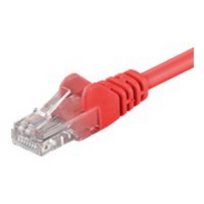 cat 5e senukai - Goobay 68349 CAT 5e patch cable, U/UTP, red, 10 m - 2 nuotrauka