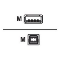 usb 2.0 a b cable - ACC USB 2.0 A-B Cable 5m - 2 nuotrauka