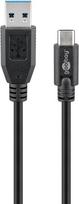 usb 3.0 to usb 3.0 cable - LogiLink CU0061 Cable USB to USB Black 3m - 3 nuotrauka